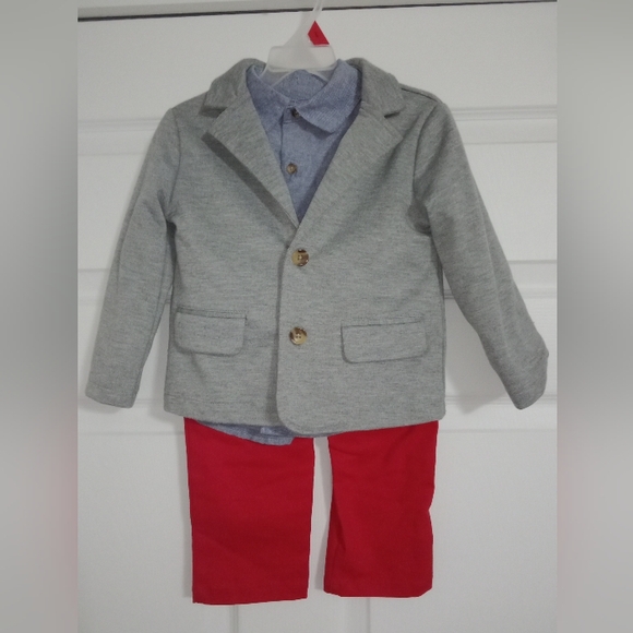 #666 NWOT Wonder Nation Toddler boy 3 piece set. Size: 2T - Picture 1 of 7